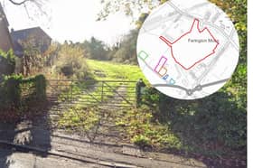 Land off Church Lane, Farington, where 200 new homes are planned