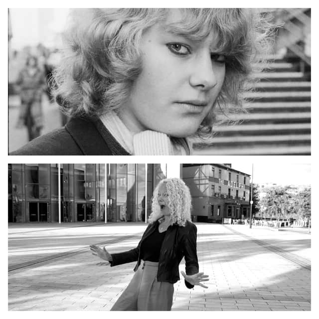 Debbie in 1980 and today