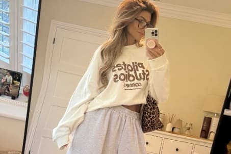 Mrs Hinch's 'amazing' grey joggers are perfect for tall girls - but ...