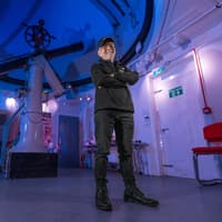 'Neil Armstrong may have been the first man to set foot on the moon - but I was the first man to set foot on Neil Armstrong'
