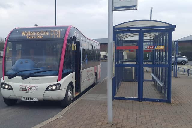 Stagecoach will cease operating the Preston Park & Ride service in December