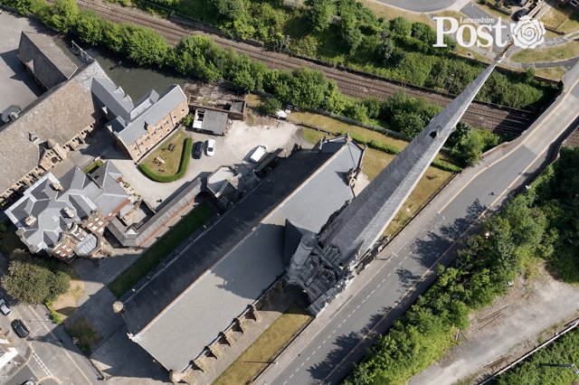 St Walburge's from above