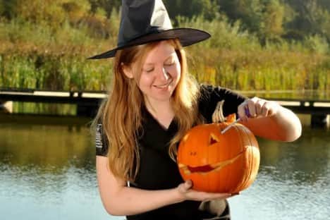 Pumpkin Carving at Brockholes Nature Reserve