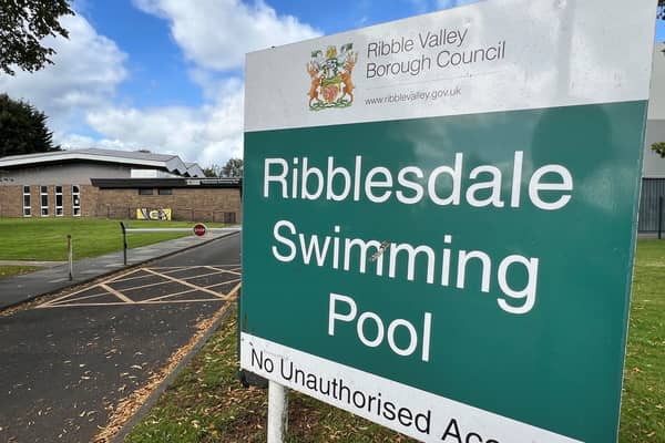 Ribblesdale Swimming Pool in Clitheroe closed in April this year for the works.