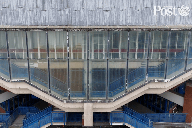 Dilapidated Preston Guild Hall, 2026