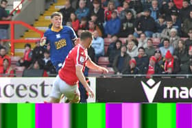 Preston North End's Alfie Devine scores his team’s first goal