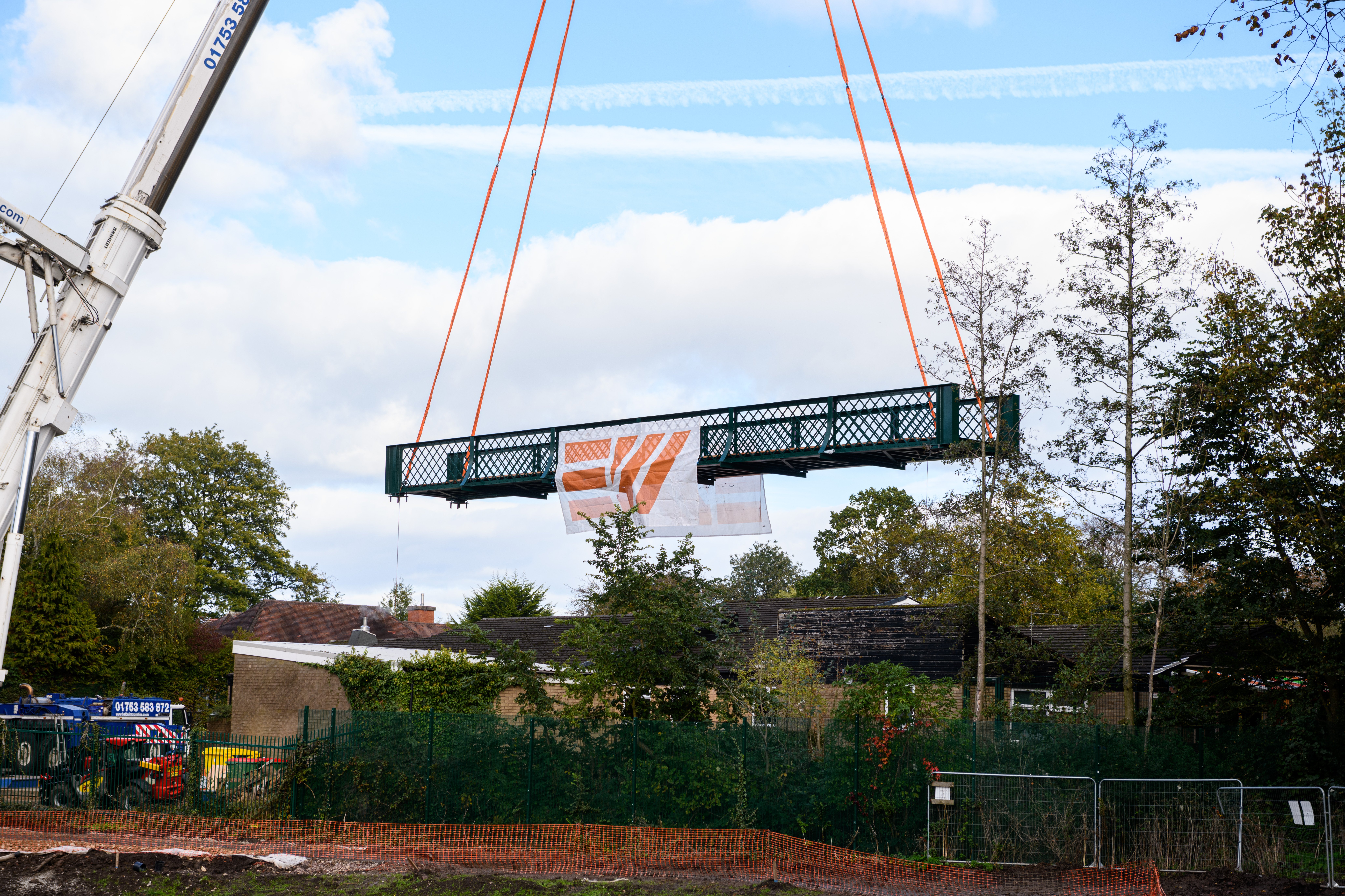 19 pictures capturing 'historic moment' new bridge unveiled at Preston's Moor Park