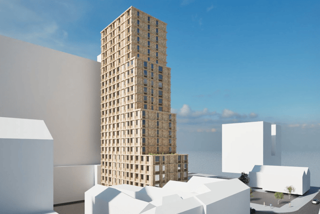 The proposed tower block on Church Row will now be rethought in order to ensure it complies with Preston planning policy