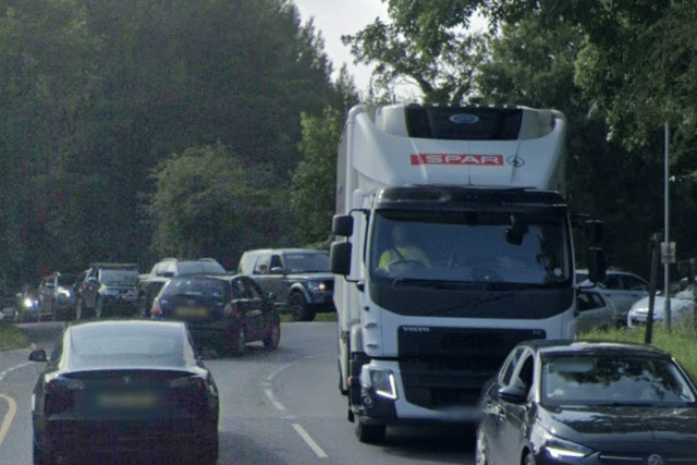There are delays along Mill Lane near Charnock Richard Services after a crash in Park Hall Road this afternoon (Sunday, October 18)