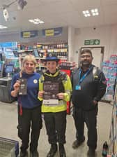 Lancashire Constabulary visited businesses in South Lancashire for Hate Crime Awareness Week 2026