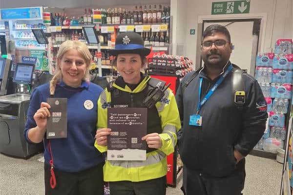 Lancashire Constabulary visited businesses in South Lancashire for Hate Crime Awareness Week 2026