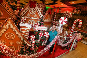 Display manager David Fawcett-Ropner at Barton Grange Garden Centre, gave us a tour around the new festive displays and revealed details of this year's display themes, as the Barton Grange team get ready for their annual Christmas Preview event on Thursday 22nd October.