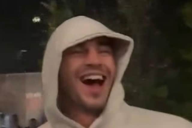 Tommy Fury pictured at Scare City near Chorley last Saturday