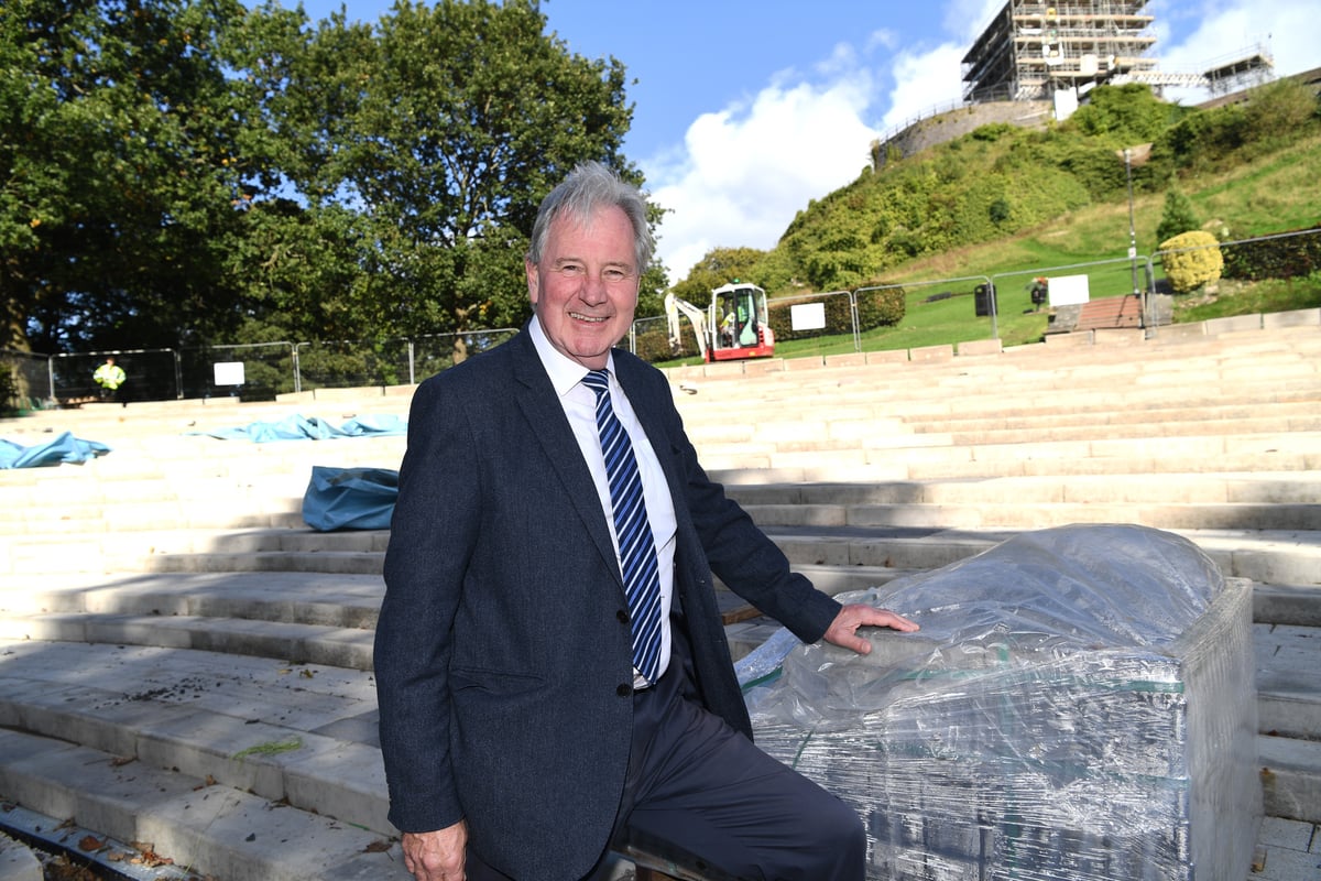 Clitheroe Castle bandstand refurbishment nears completion