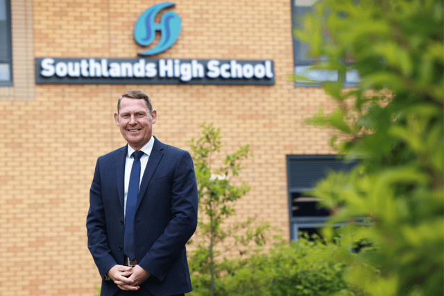 Southlands High School’s head Paul Bousfield is proud of their latest Ofsted report but “equally excited” to achieve even more.