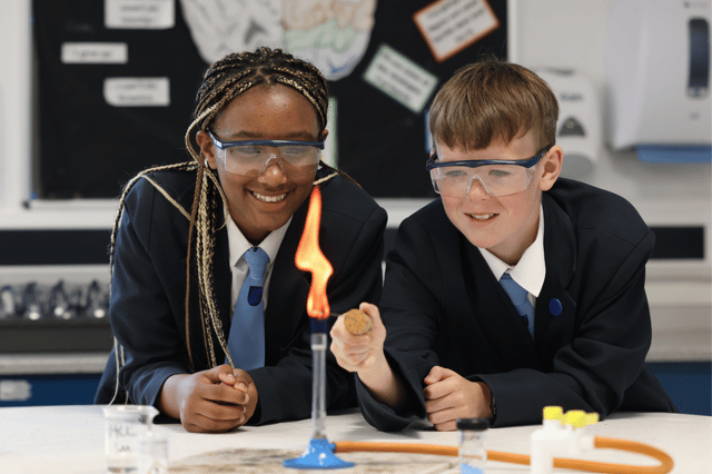 Southlands pupils in a science lesson