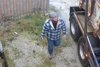CCTV image of a man the Environment Agency want to speak to in connection with waste dumping in Nelson