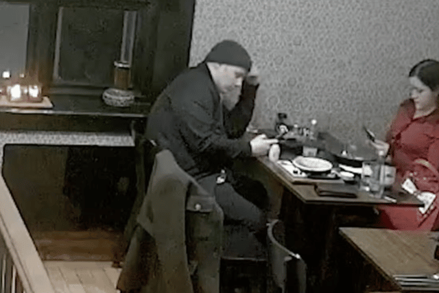 Nathan Owens joined Janina and her mother in a restaurant the weekend before Carla's death