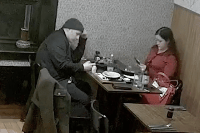 Nathan Owens joined Janina and her mother in a restaurant the weekend before Carla's death