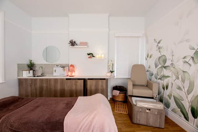 The treatment room at CancerHelp Preston's Vine House centre in Ribbleton, where patients receive complementary therapies to help manage the painful side-effects of cancer treatment
