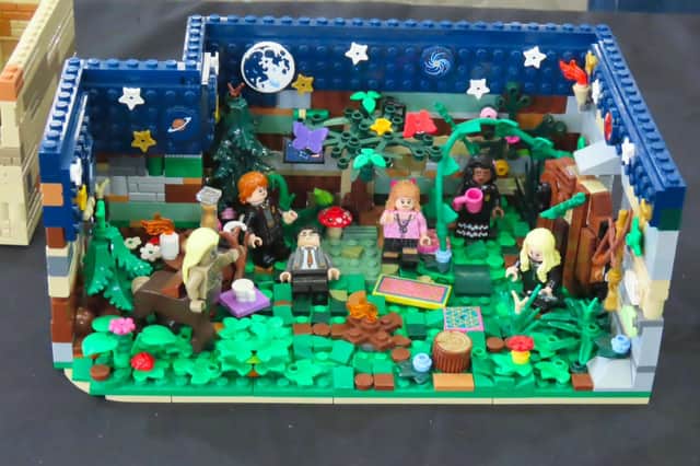 The show promises a range of Lego displays - from railways to small-scale scenes