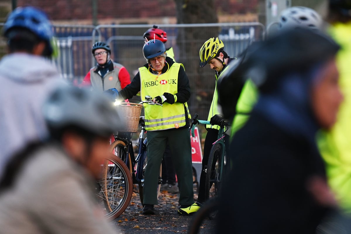 Glow Ride takes back the roads for Preston's night time cyclists