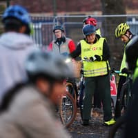 Glow Ride takes back the roads for Preston's night time cyclists