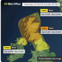 Goodbye Storm Austen and hello Storm Boelo - second weather warning issued across parts of Lancashire