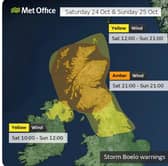 Storm Boelo is set to hit the UK this weekend which will also include parts of Lancashire 