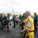 Battle of Agincourt day hosted by the  Samlesbury Longbow Archers