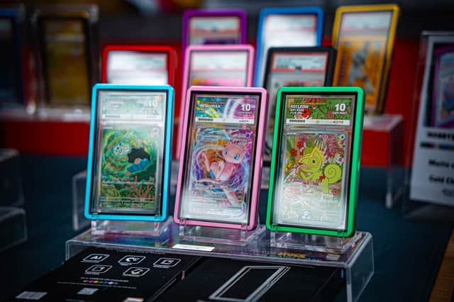 Cards on sale at the Preston Card Fest Summer Special