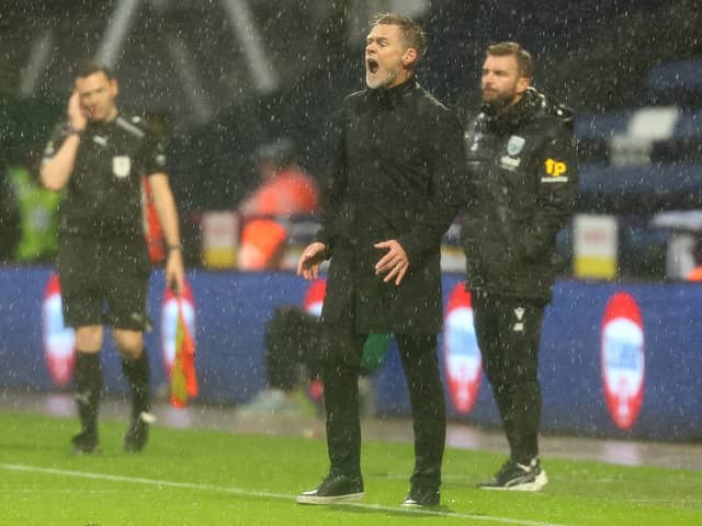 Preston North End manager Graham Alexander reacts.