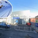 The site of the approved new swimming pool, facing Abingdon Drive in Ashton