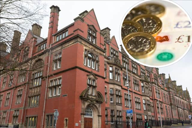 Lancashire County Council is facing some tough financial choices