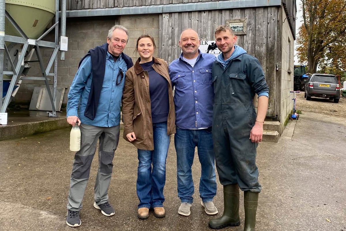 Mortimer and Whitehouse visit Lancashire's The Milking Parlour but footage is cut for a heartbreaking reason