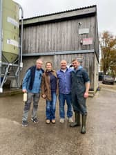 Paul Whitehouse and Bob Mortimer at The Milking Parlour.