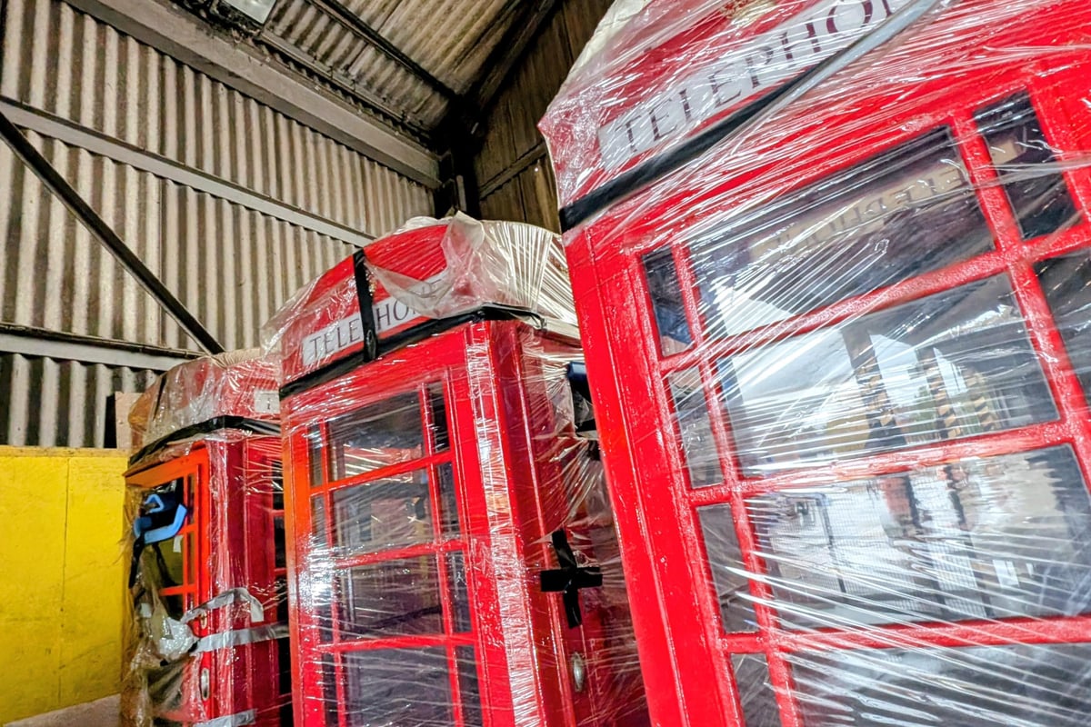 Preston's iconic red telephone boxes return to the city centre is delayed