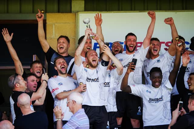 Matt Lawlor was captain of Bamber Bridge when they won the NPL First division North title in 2018