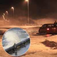 Lancashire flood alerts for Monday and Tuesday as high tides threaten coastal areas after Storm Boelo