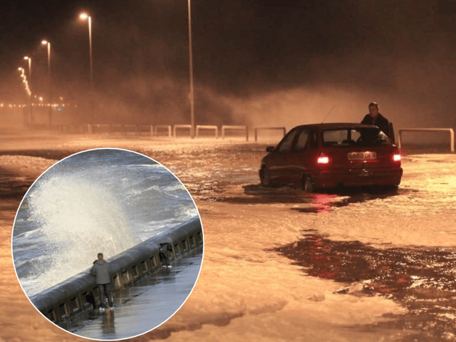A flood alert has been issued for the coast between Fleetwood and Blackpool, with high tides expected to bring a risk of flooding on Monday evening and again on Tuesday.