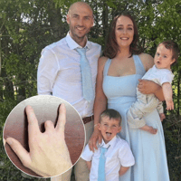 ' I am paying the price forever' Lancashire man loses two fingers and can't hold his baby
