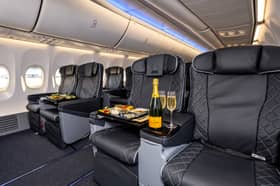 Based out of Liverpool airport, you can now fly business class with Jet2 for the first time. A specially configured aircraft features 76 business class seats and premium comfort