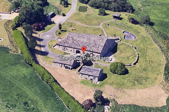Pool party barn