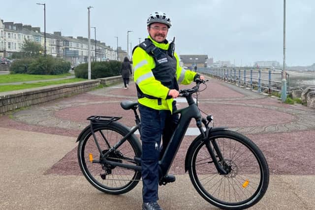 Morecambe PCSO Terry Roddan