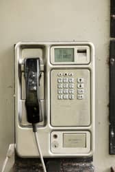 The KX100 telephone kiosk sits at the centre of Great Britain in Dunsop Bridge, Lancashire 
