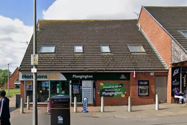 A parcel locker was installed at the pictured store back in May.