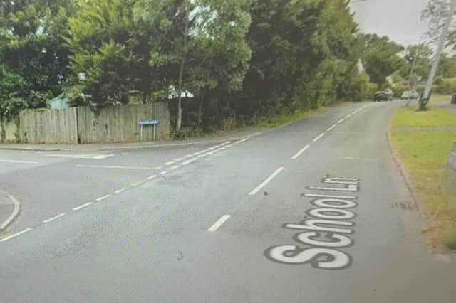 Slater Lane has been closed at the junction with School Lane to allow for the utilities to reinstate the road safely.
