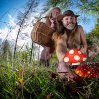 Meet Lancashire’s naked forager who found freedom in the forest
