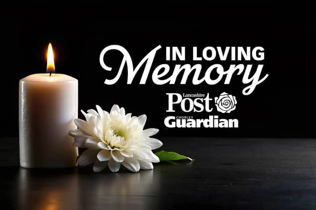 The most recent announcements published in the Lancashire Post and Chorley Guardian between October 26 to 31, 2026.