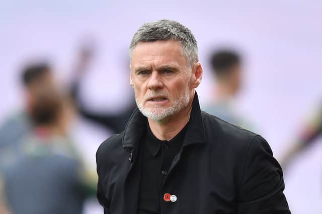 Preston North End's Manager Graham Alexander